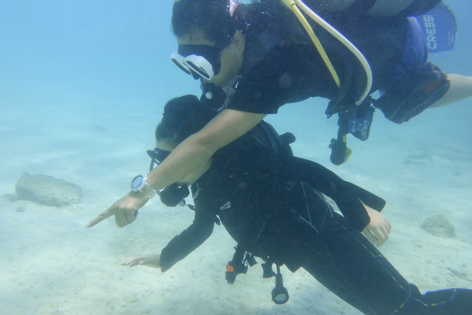 ビーチ体験ダイビングのイメージ